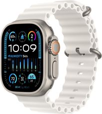 Apple Watch Ultra 2 GPS + Cellular, 49 мм, корпус из титана, ремешок Ocean белого цвета